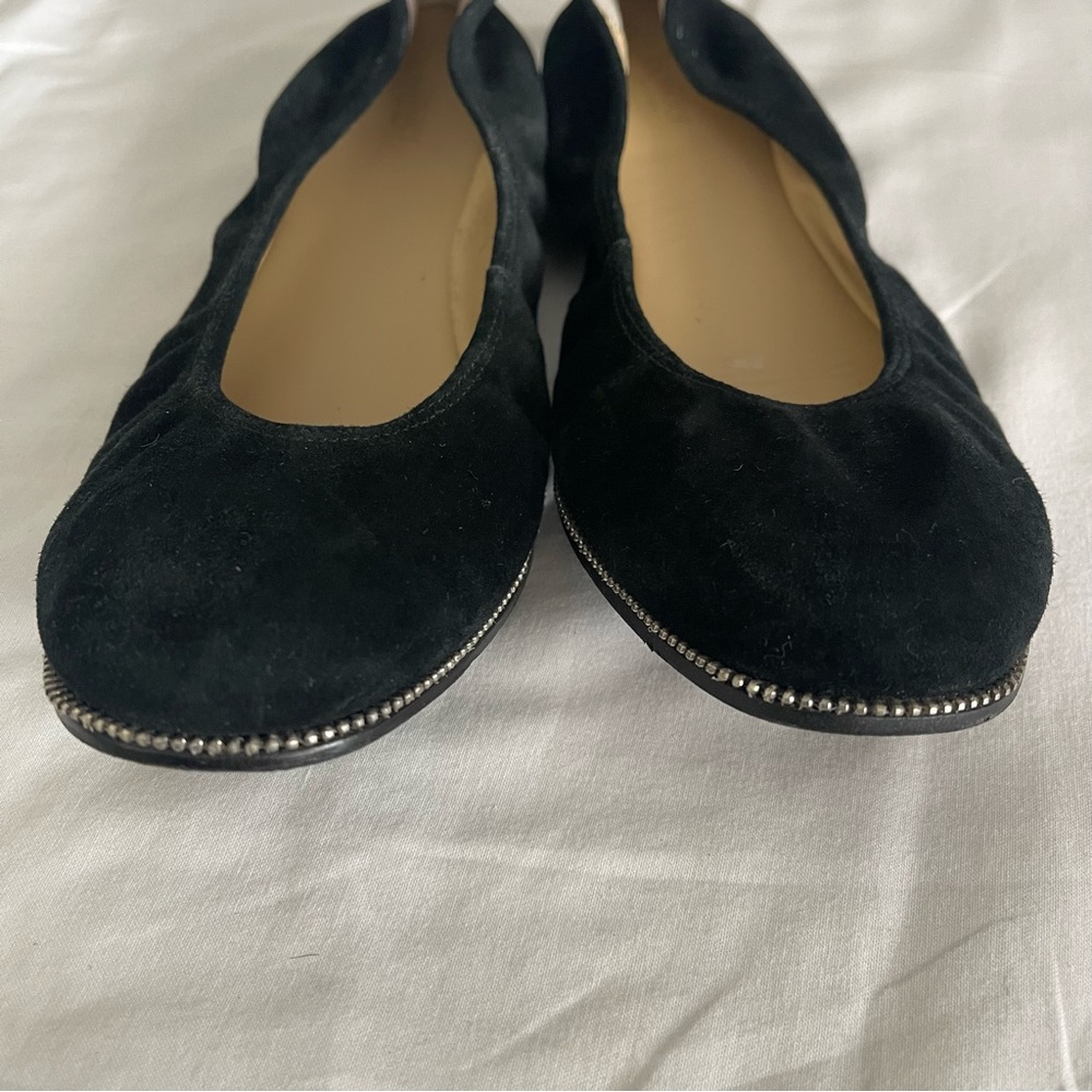 Botkier New York black suede flats 8.5